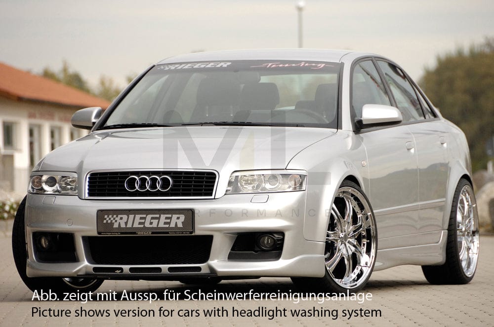Rieger 00055235 Audi 8E B6 A4 Front Bumper 2 | ML Performance EU Car Parts