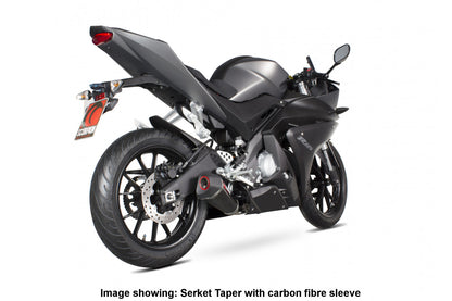 Scorpion RYA95SYSTEO Yamaha YZF-R125 Serket Taper Full System - Titanium Sleeve | ML Performance EU EU
