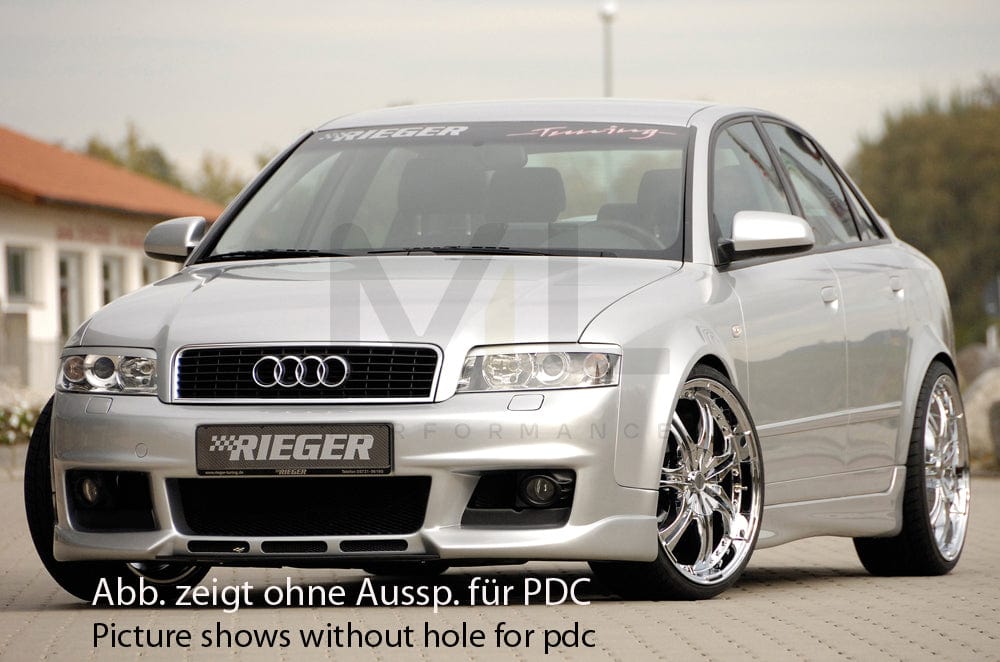 Rieger 00055236 Audi 8E B6 A4 Front Bumper 2 | ML Performance EU Car Parts