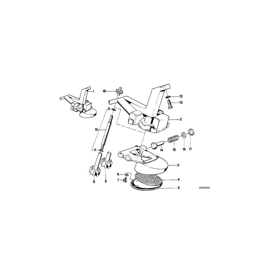 Genuine BMW 11411273084 E34 E21 E30 Oil Pump Cover (Inc. 325i, 520i & 320i) | ML Performance EU Car Parts