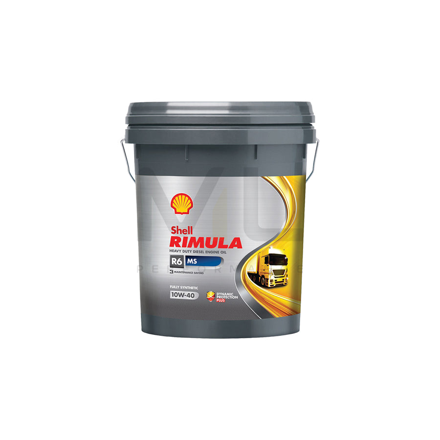 Shell Rimula R6 MS 10W-40 - 20 ltr | ML Performance UK Car Parts