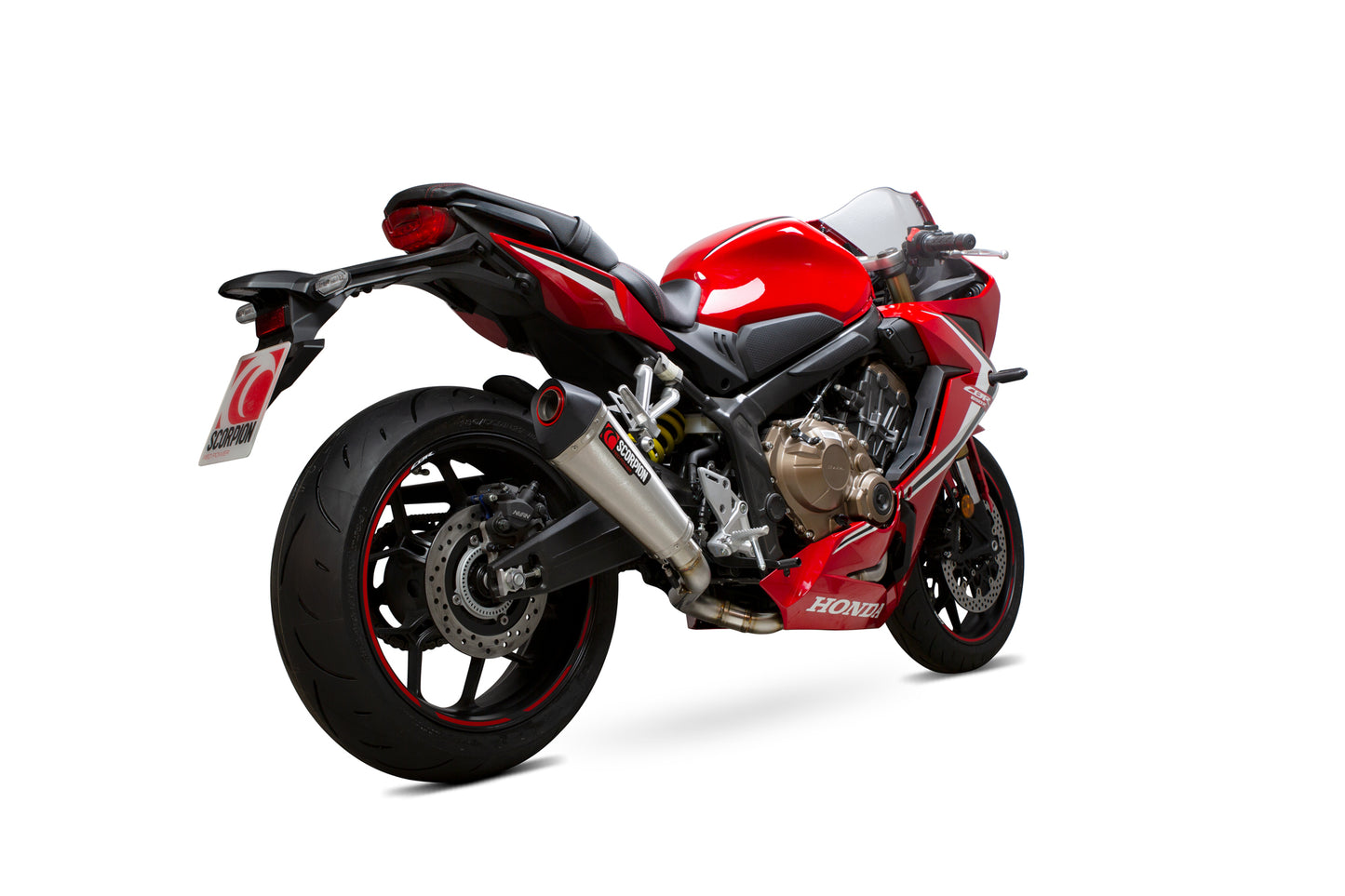 Scorpion RHA190SYSSEO Honda CBR650 R Serket Taper Full System - Brushed Stainless Steel Sleeve | ML Performance EU EU