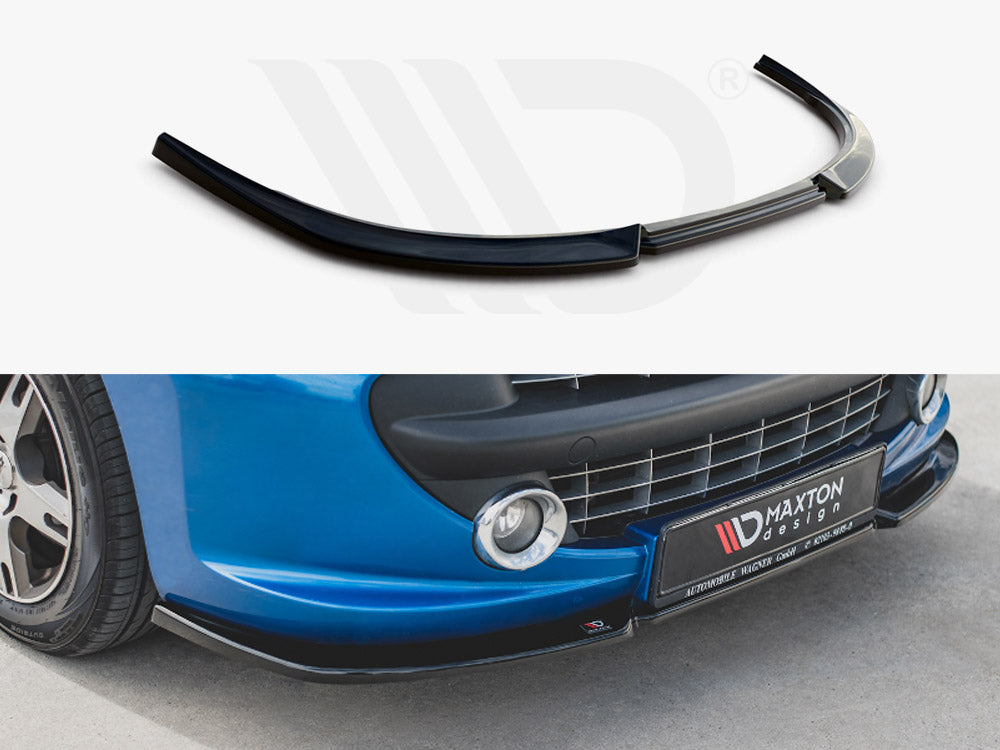 Maxton Design PE-207-SPORT-FD1T Front Splitter Peugeot 207 Sport (2006 - 2009) | ML Performance UK Car Parts