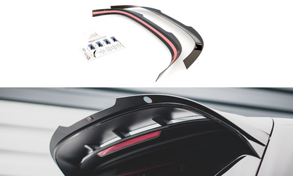 Maxton Design VW-GO-8-R-CAP1T Spoiler Cap V.2 Volkswagen Golf R / GTI Clubsport MK8 | ML Performance UK Car Parts