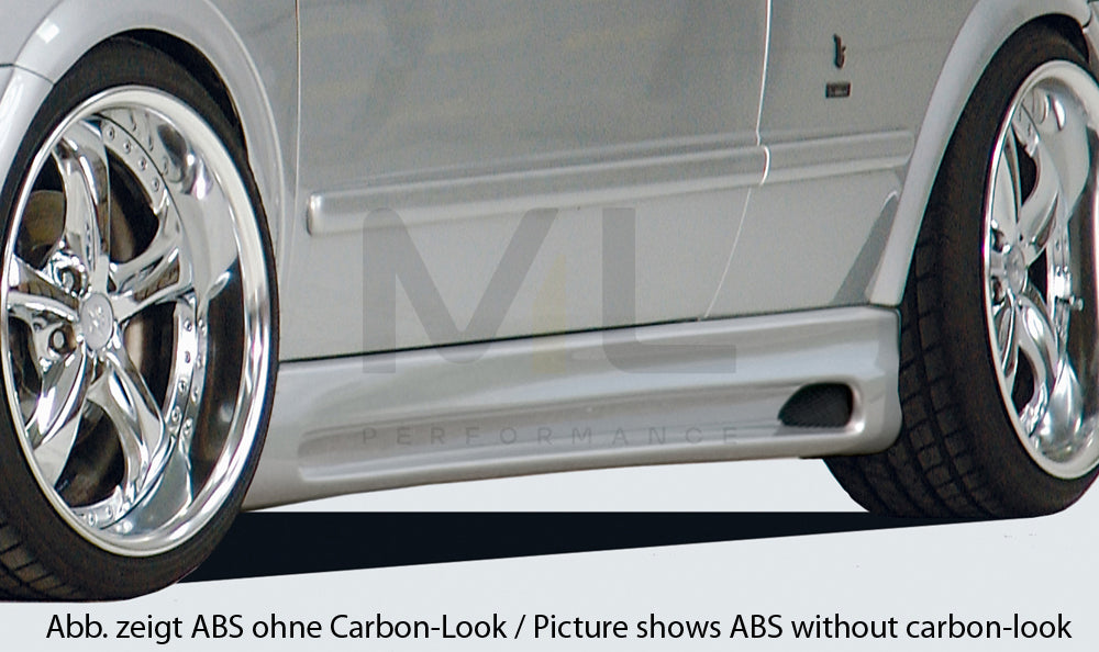 Rieger 00099301 Opel Astra G Side Skirt 1 | ML Performance EU Car Parts