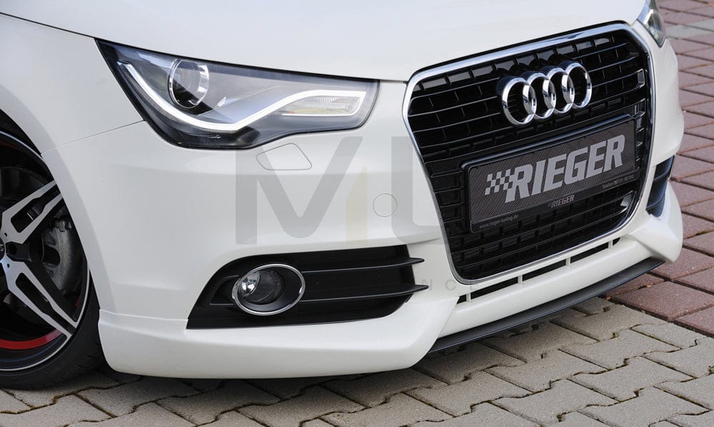 Rieger 00044100 Audi 8X A1 Front Splitter 2 | ML Performance EU Car Parts