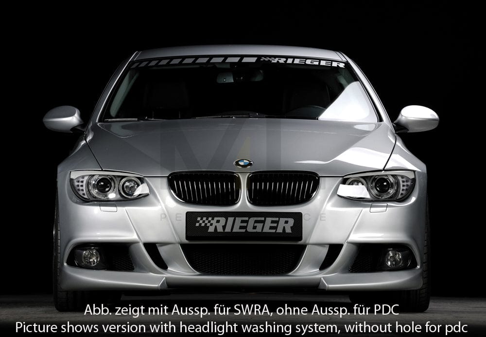 Rieger 00053452 BMW 3 Series E92 E93 Front Bumper 6 | ML Performance EU Car Parts