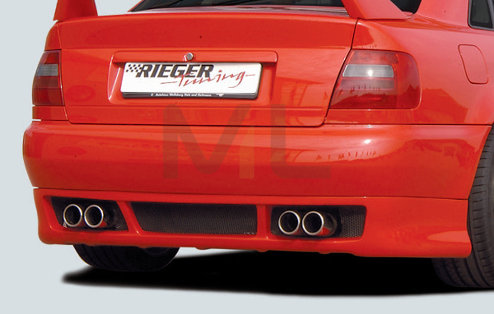 Rieger 00055036 Audi B5 A4 Rear Diffuser - RS4-Look 1 | ML Performance EU Car Parts