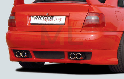 Rieger 00055036 Audi B5 A4 Rear Diffuser - RS4-Look 1 | ML Performance EU Car Parts