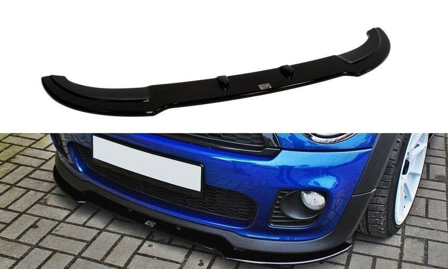 Maxton Design MC-2-JCW-FD1T Front Splitter Mini Cooper JCW R56 | ML Performance EU Car Parts