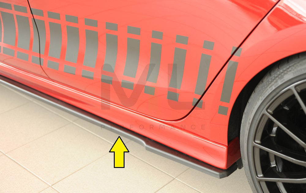 Rieger 00027053 SEAT Leon KL Side Skirt Splitter 1 | ML Performance EU Car Parts