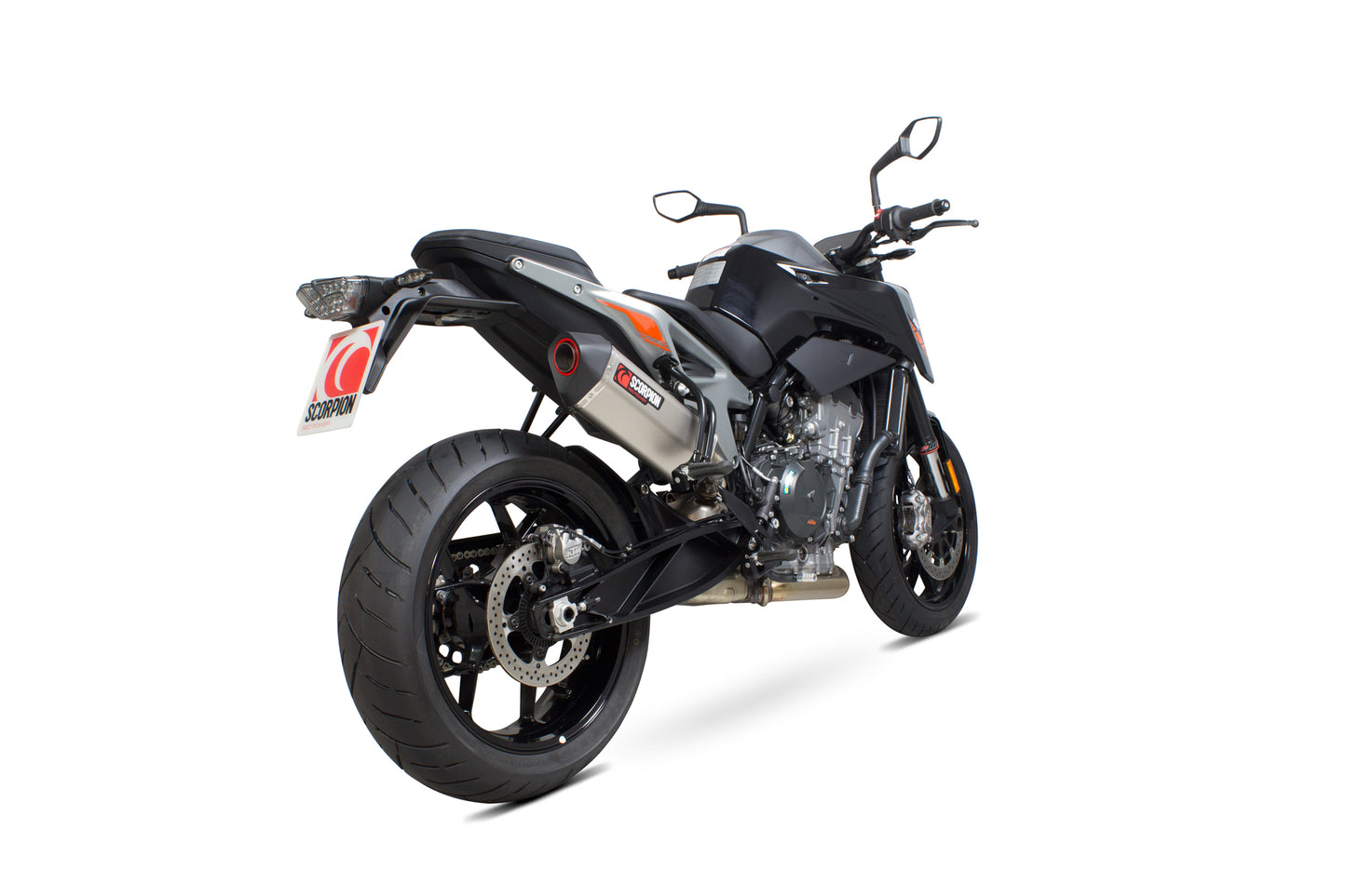 Scorpion RKT88TEO KTM 790 Duke Serket Parallel Slip-On - Titanium Sleeve | ML Performance EU EU