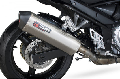 Scorpion RSI98SEO Suzuki GSF650 Bandit Serket Parallel Slip-On - Brushed Stainless Steel Sleeve | ML Performance EU EU