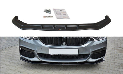 Maxton Design BM-5-G30-MPACK-FD1T Front Splitter V.1 BMW Series 5 G30 / G31 M-Pack | ML Performance UK Car Parts