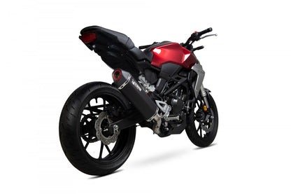 Scorpion RHA185BCER Honda CB300 R Serket Parallel Slip-On - Black Ceramic Coated Sleeve | ML Performance EU EU