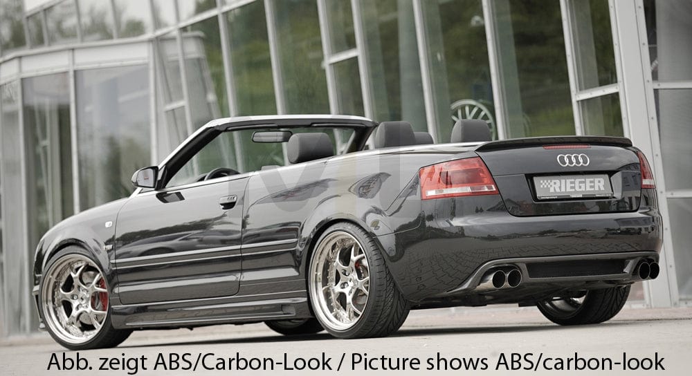 Rieger 00055270 Audi 8H A4 Rear Diffuser 4 | ML Performance EU Car Parts