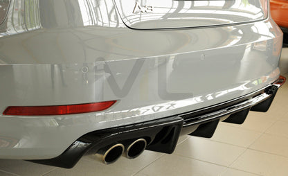 Rieger 00088157 Audi 8V A3 Rear Diffuser 2 | ML Performance EU Car Parts