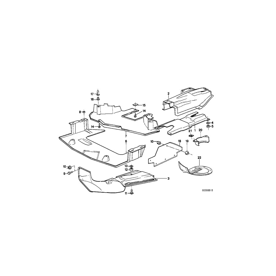 Genuine BMW 51471927056 E28 Holder (Inc. 535i & M535i) | ML Performance EU Car Parts