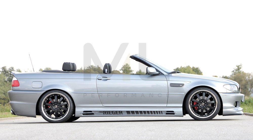 Rieger 00050228 BMW 3 Series E46 Side Skirt (Inc. M3) 2 | ML Performance EU Car Parts