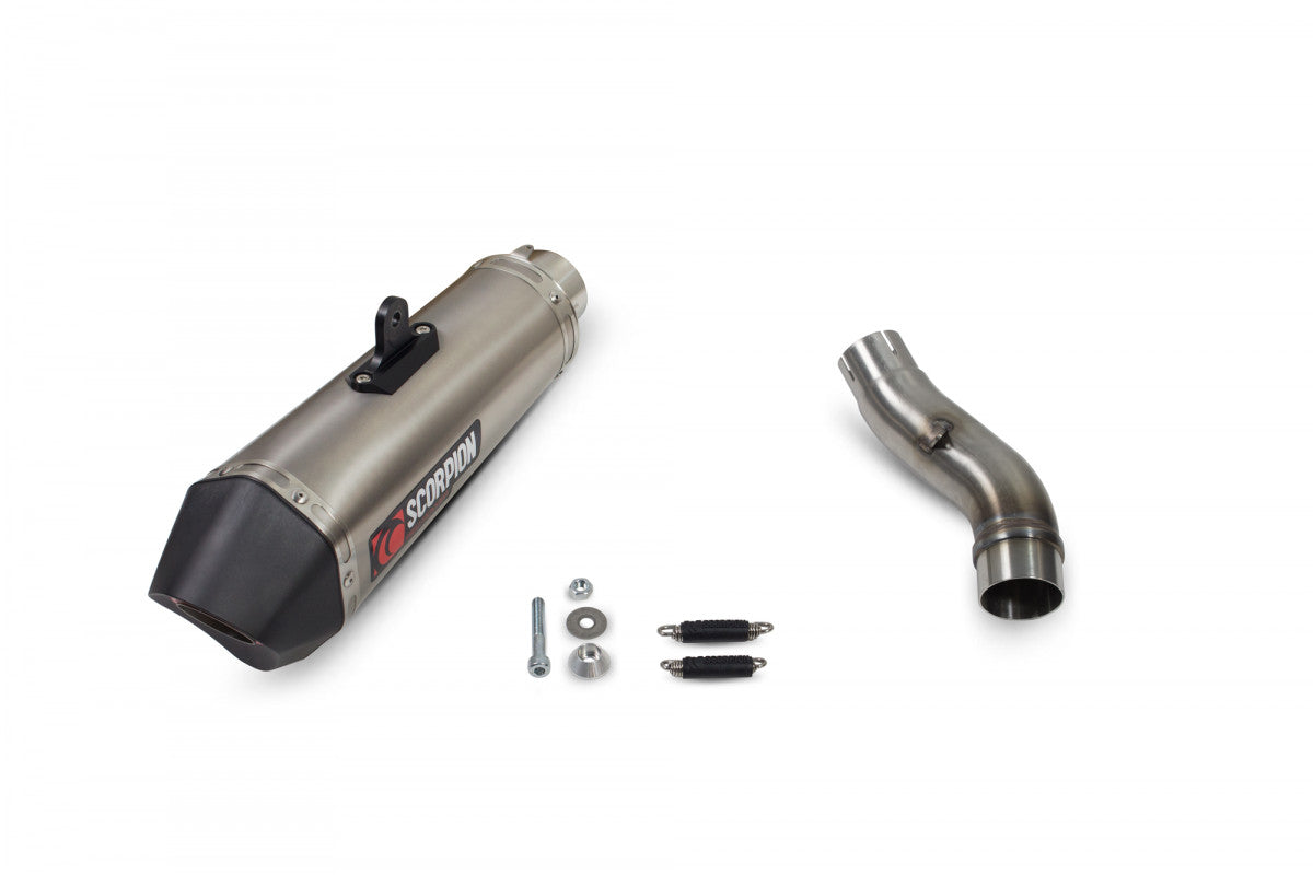 Scorpion RHA189TEO Honda CB500 X Serket Taper Slip-On  - Titanium Sleeve | ML Performance EU EU
