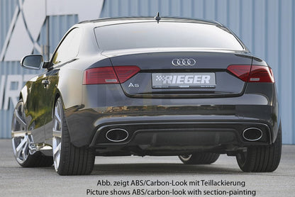 Rieger 00055470 Audi B8 B81 Rear Diffuser (A5 & S5) 7 | ML Performance EU Car Parts