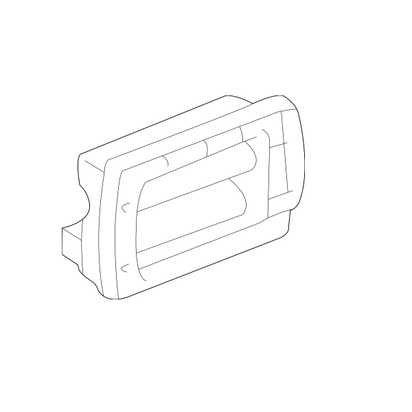 Genuine Lexus 62930-12161 IS Phase 2 Rear Side Ventilator