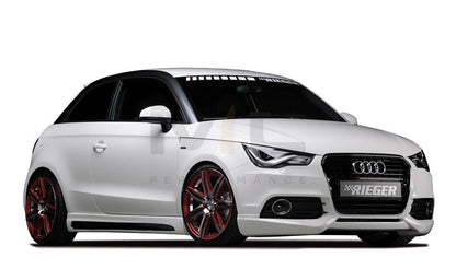 Rieger 00044100 Audi 8X A1 Front Splitter 5 | ML Performance EU Car Parts