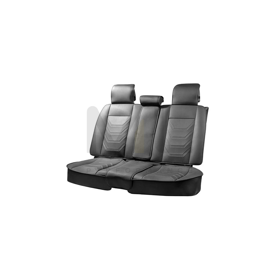 WALSER Kimi 13960 Car seat cover Black, PVC, Rear | ML Performance Car Parts