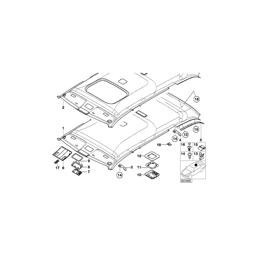 Genuine BMW 07119901213 E46 E63 E64 Sheet Metal Screw ST4,8X16 (Inc. 330xd, Z4 2.5si & 320d) | ML Performance EU Car Parts