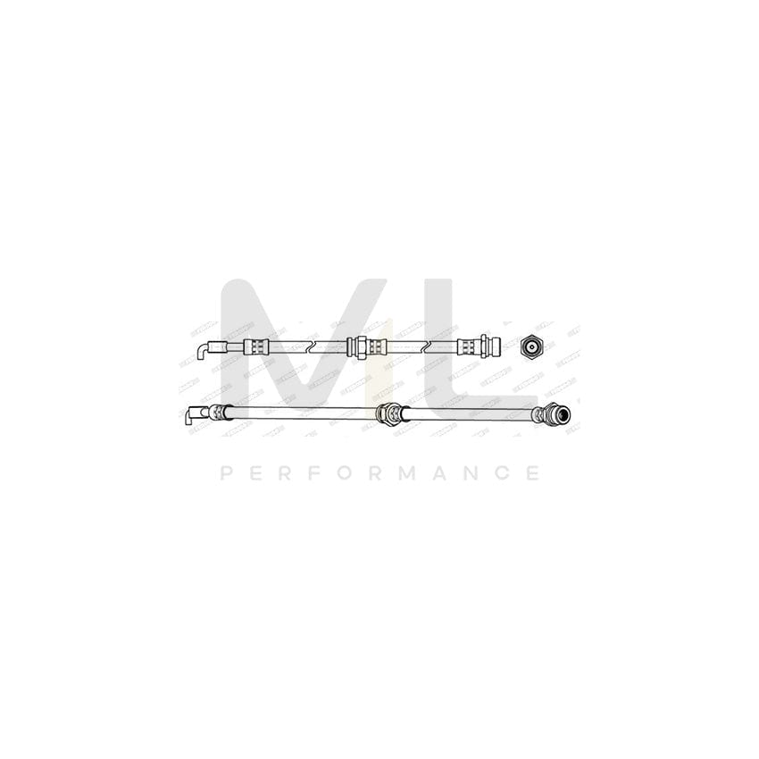 FERODO FHY2816 Brake Hose 535mm, ???10 | ML Performance Car Parts