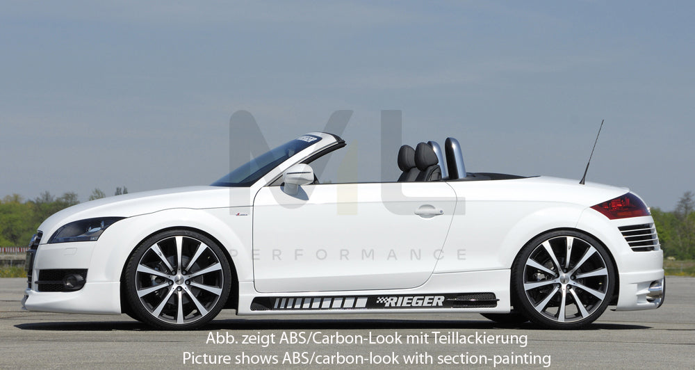 Rieger 00099045 Audi 8J TT Side Skirt 2 | ML Performance EU Car Parts