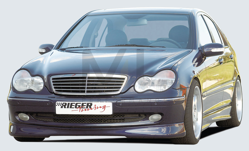 Rieger 00025103 Mercedes-Benz W203 C-Class Front Splitter 2 | ML Performance EU Car Parts