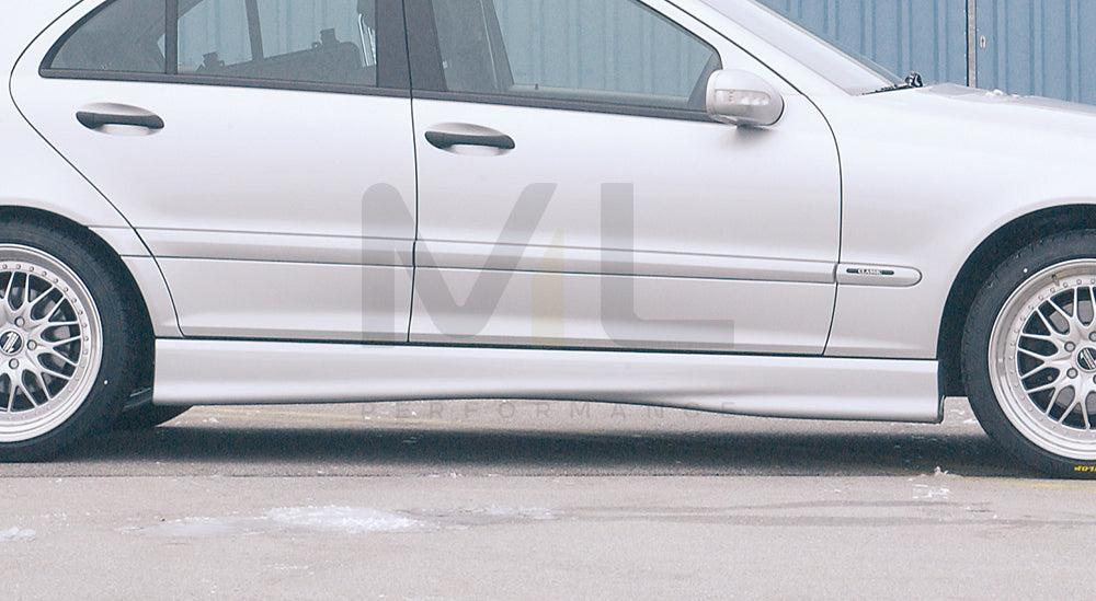Rieger 00025106 Mercedes-Benz W203 C-Class Side Skirt 1 | ML Performance EU Car Parts
