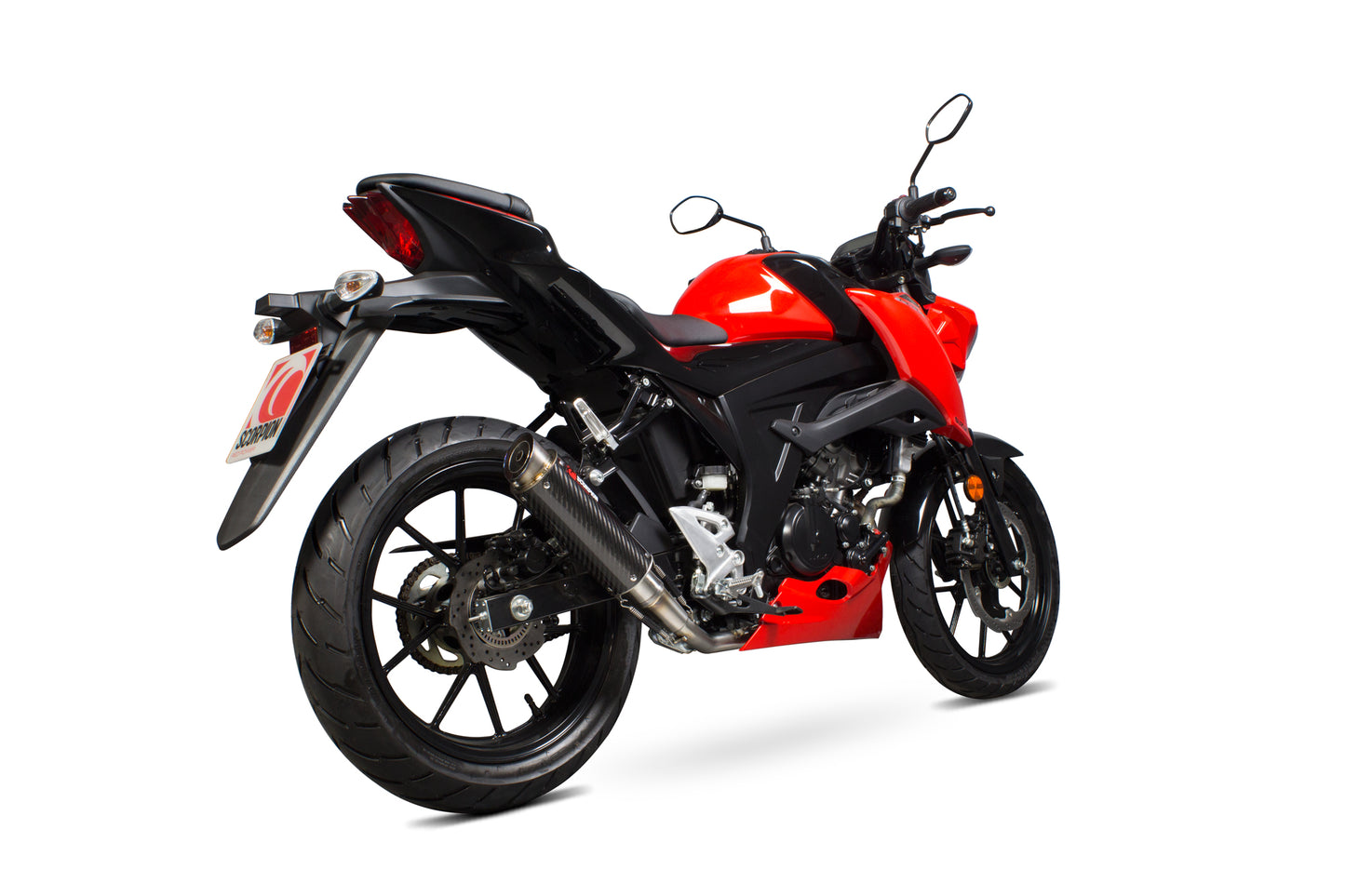 Scorpion SI1013CEM Suzuki Rp1-Gp Full System - Carbon Fibre Sleeve (GSX-S 125 / GSX-S 150) | ML Performance EU EU