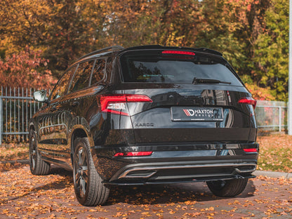 Maxton Design Skoda Karoq Sportline Central Rear Splitter
