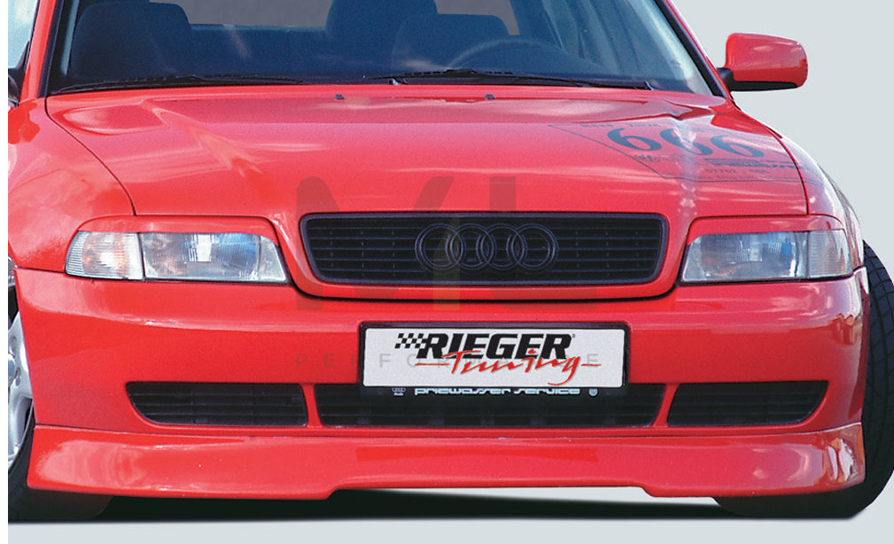 Rieger 00055010 Audi B5 A4 Front Splitter 2 | ML Performance EU Car Parts