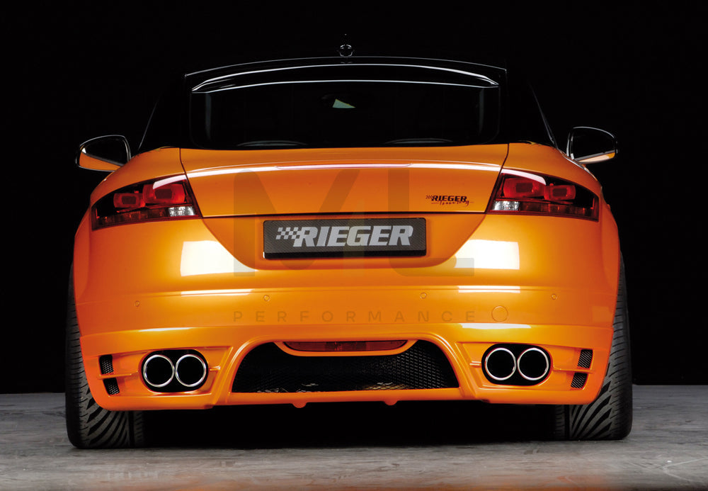 Rieger 00055156 Audi 8J TT Rear Diffuser 2 | ML Performance EU Car Parts