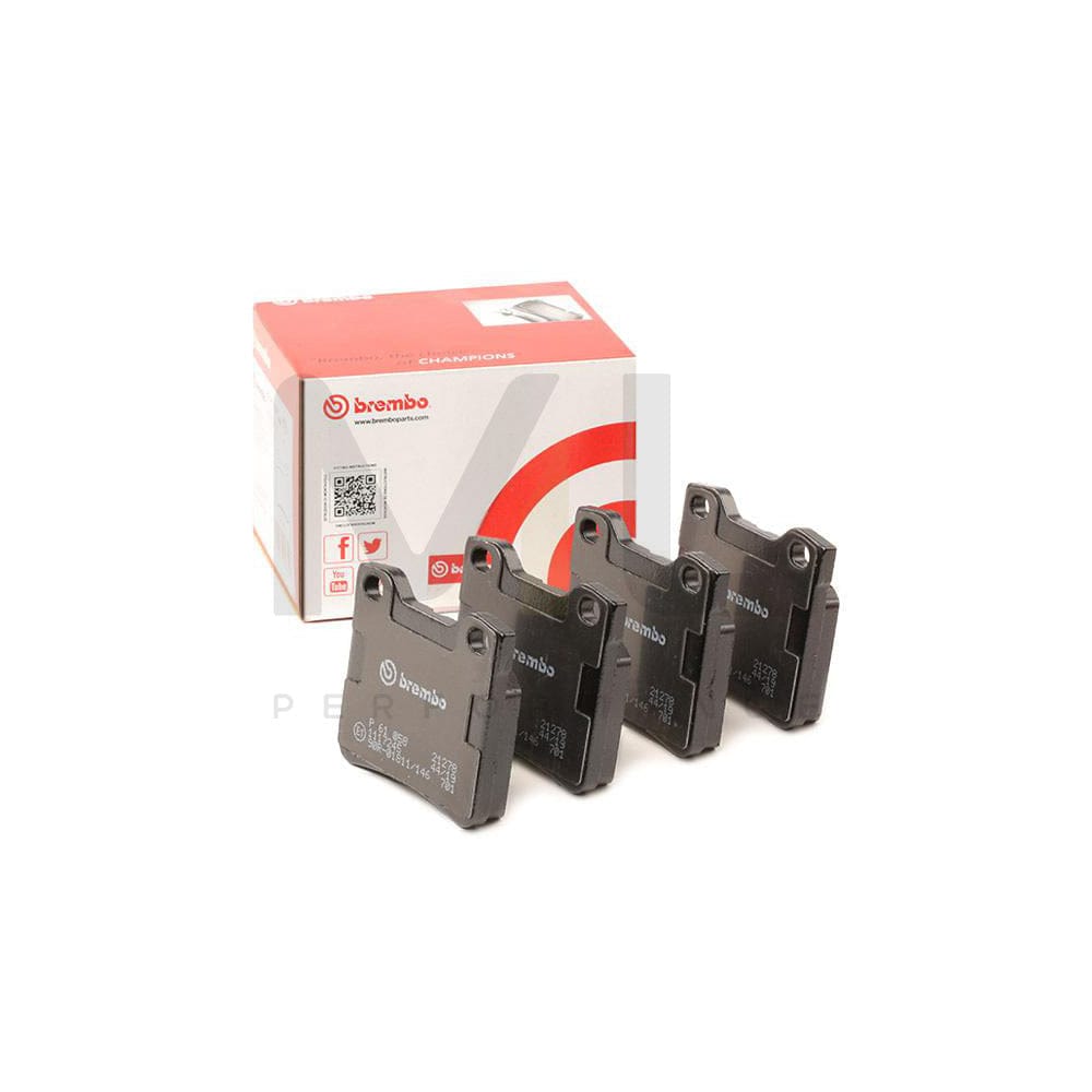 Brembo P 61 058 Brake Pad Set Excl. Wear Warning Contact | ML Performance Car Parts
