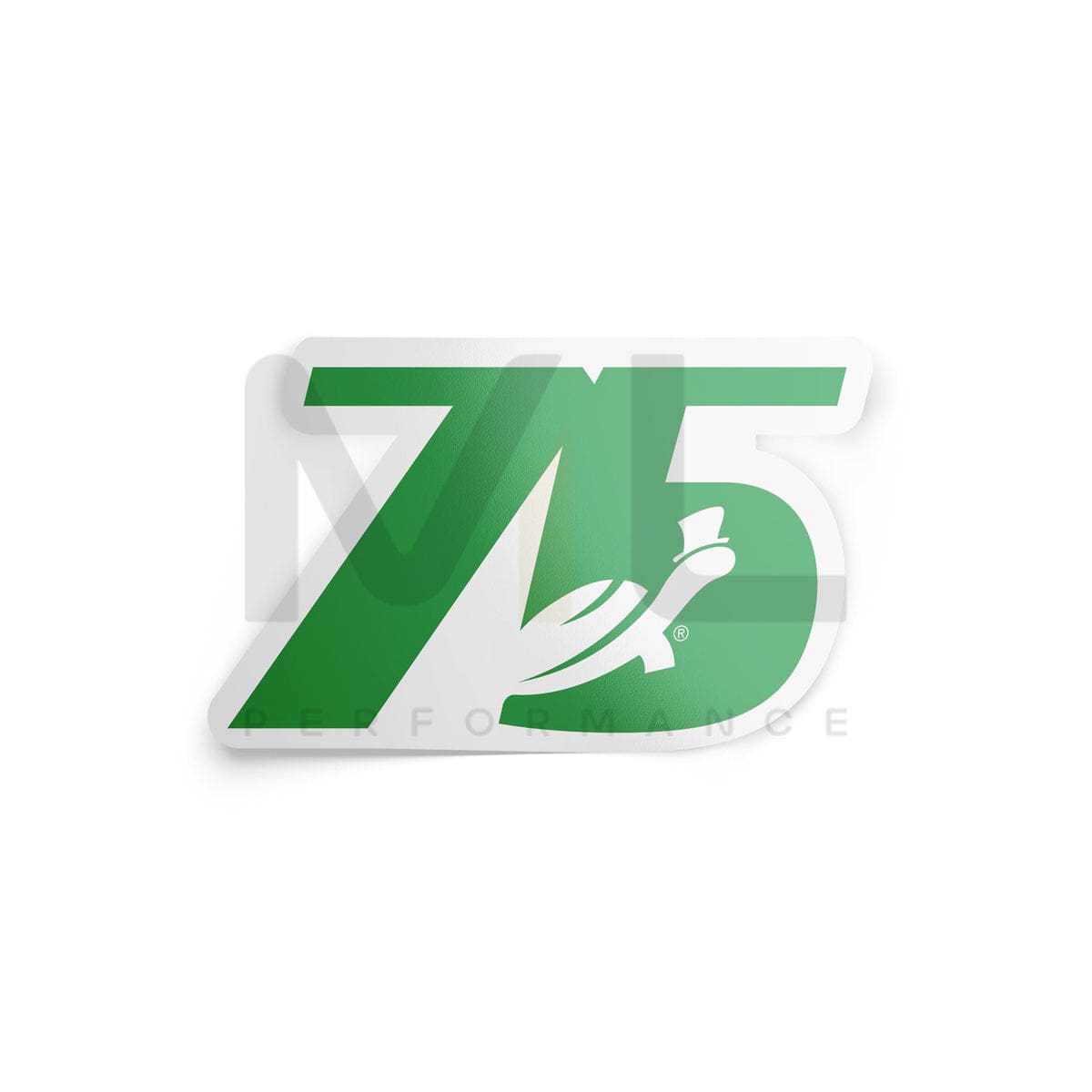 Turtle Wax 75Th Anniversary Sticker