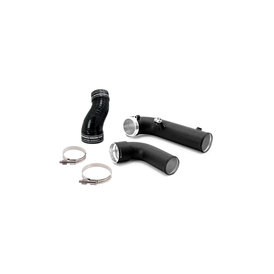 Mishimoto MMICP-SUP-20BK 2020+ Toyota Supra Charge Pipe Kit - Micro-Wrinkle Black