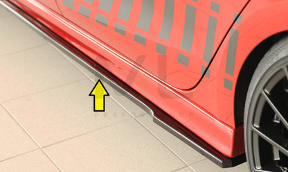 Rieger 00088221 SEAT Leon KL Side Skirt Splitter 1 | ML Performance EU Car Parts