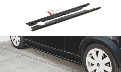 Maxton Design MC-ONE-1-SD1T Side Skirts Diffusers Mini Cooper/One R50 | ML Performance UK Car Parts