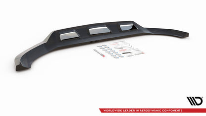 Maxton Design Mercedes Benz GLC-Class Coupe AMG-Line C253 (Facelift) Front Splitter
