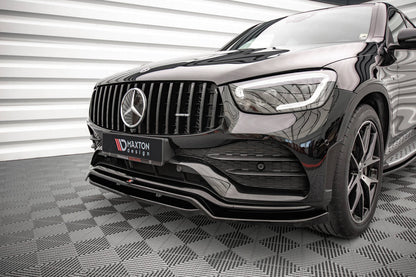 Maxton Design Mercedes Benz GLC-Class Coupe AMG-Line C253 (Facelift) Front Splitter