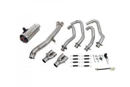 Scorpion PKA140SYSTEO Kawasaki Ninja ZX-25R Red Power Full System  - Titanium Sleeve | ML Performance EU EU