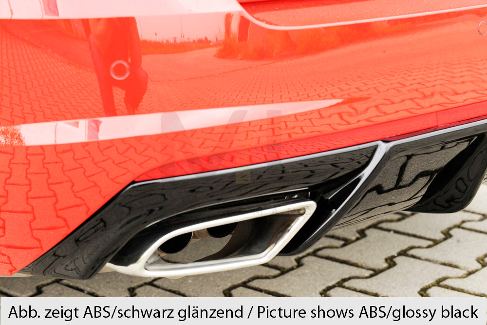 Rieger 00079016 Skoda 5E Octavia RS Rear Diffuser 4 | ML Performance EU Car Parts