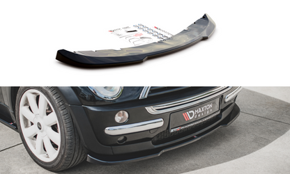 Maxton Design MC-ONE-1-FD1T Front Splitter Mini Cooper/One R50 | ML Performance UK Car Parts