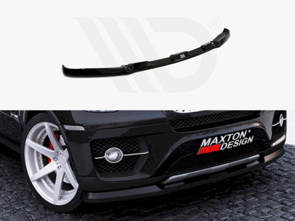 Maxton Design BM-X6-71-FD1T Front Splitter BMW X6 (2007-2010) | ML Performance UK Car Parts