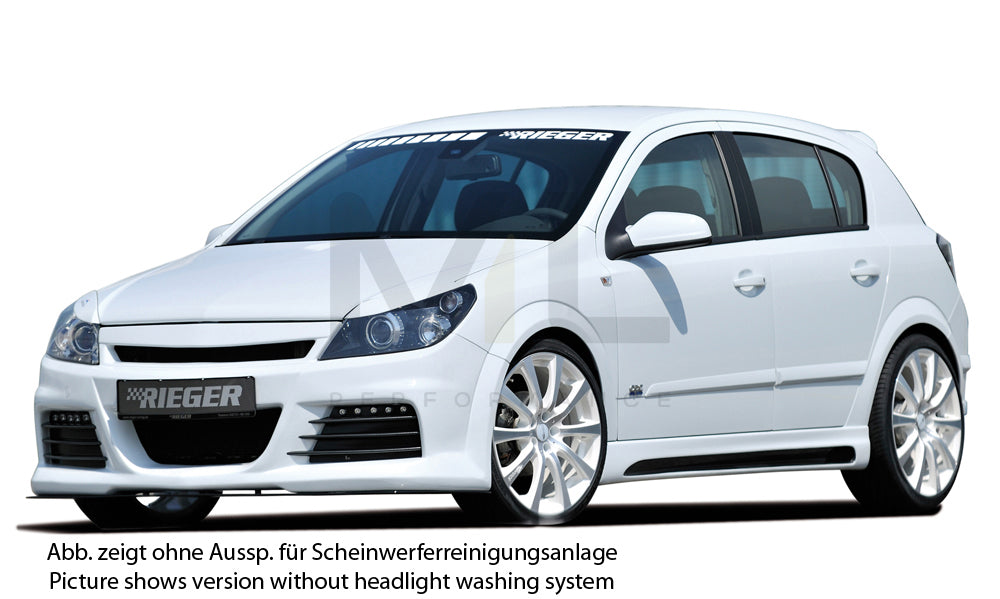 Rieger 00051271 Opel Astra H Front Bumper (Inc. GTC & Twin-Top) 6 | ML Performance EU Car Parts