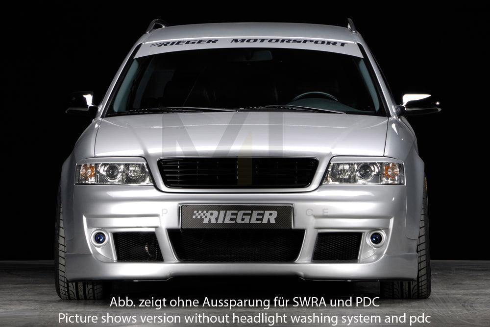 Rieger 00055303 Audi 4B A6 Front Bumper - S6-Look 4 | ML Performance EU Car Parts